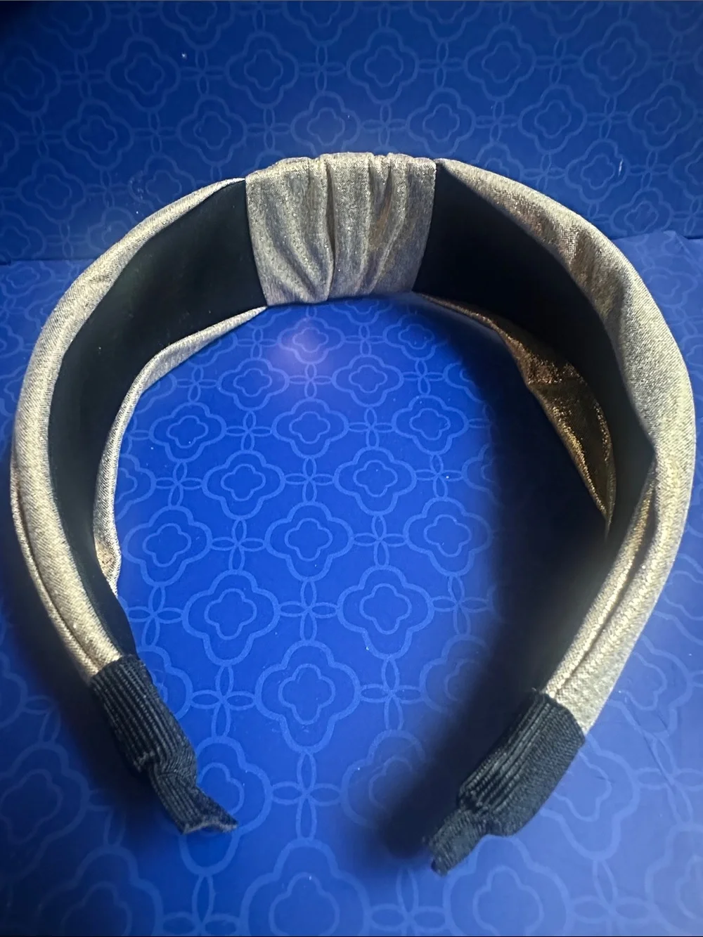 Metallic Gold Knotted Headband